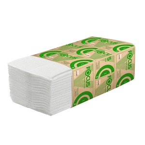 Бумажные полотенца Focus Eco 23x23х250 V-сложение